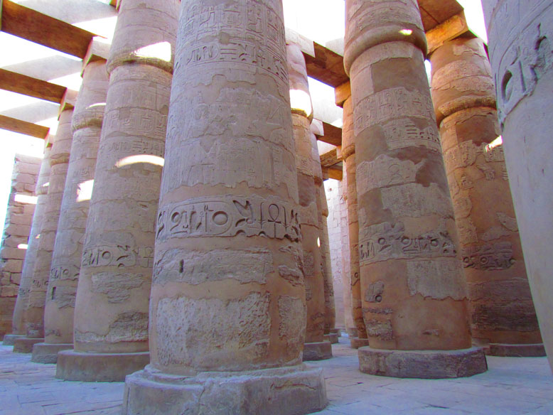 la sala Hipostila de Karnak